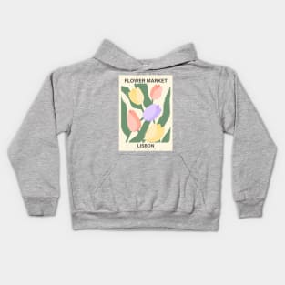 flower market Kids Hoodie